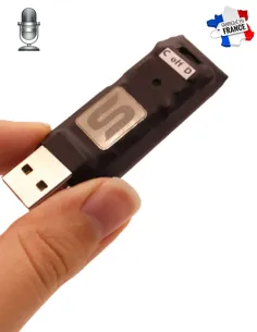 Mini micro espion enregistreur - ultra longue duree 100 jours 2