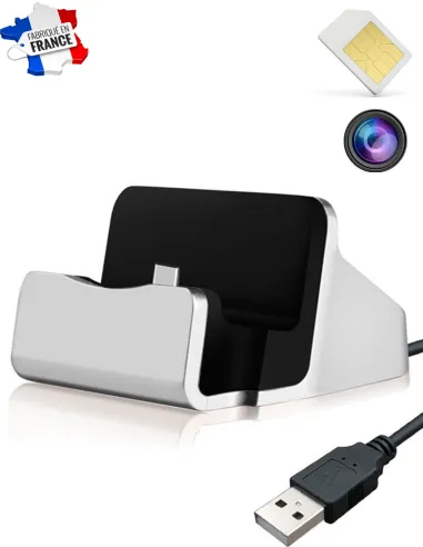 Support pour téléphone - chargeur type C - Module GSM