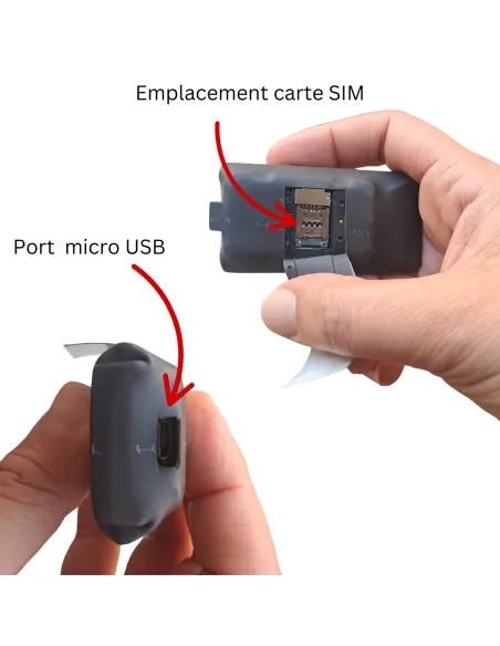 Traceur GPS avec micro GSM - Localisation GPS et Ecoute GSM