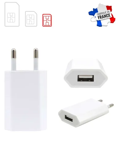 Chargeur iPhone - Micro espion GSM - Ecouter en direct