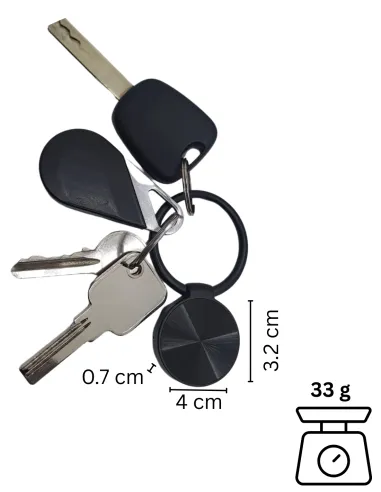 Pendentif - micro enregistreur : Mode continu et détection