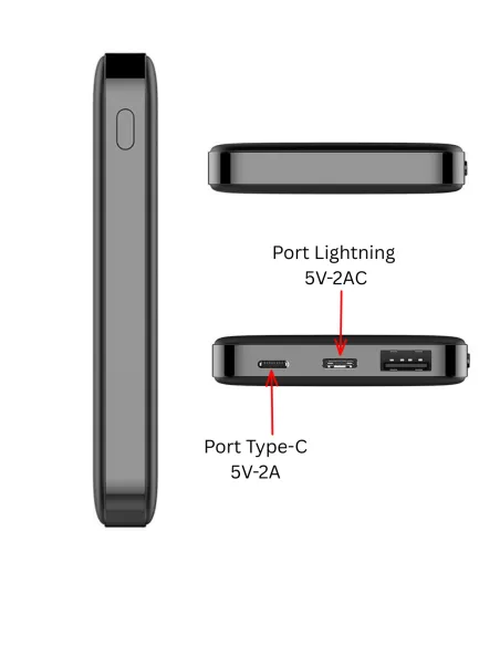 Micro espion batterie  externe - autonomie jusqu\'à 100 jours
