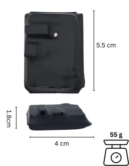 Mini enregistreur audio Wi-Fi - écoute en direct à tout moment